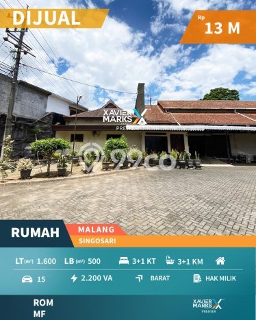 Hot Offer Hunian Mewah Ideal dan Luas di Singosari, Malang Hot Offer Hunian Mewah Ideal dan Luas di Singosari, Malang