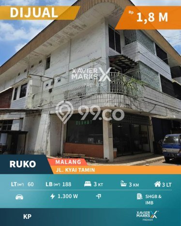 Untuk Dijual Ruko di Klojen, Malang Harga Penawaran Spesial Untuk Dijual Ruko di Klojen, Malang Harga Penawaran Spesial