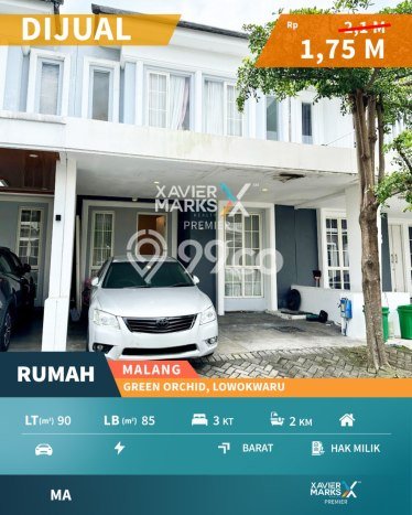Jual Rumah Modern 3 KT di Soekarno Hatta, Malang Jual Rumah Modern 3 KT di Soekarno Hatta, Malang