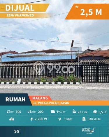 Rumah Modern Minimalis 4 KT Siap Huni di Klojen Rumah Modern Minimalis 4 KT Siap Huni di Klojen