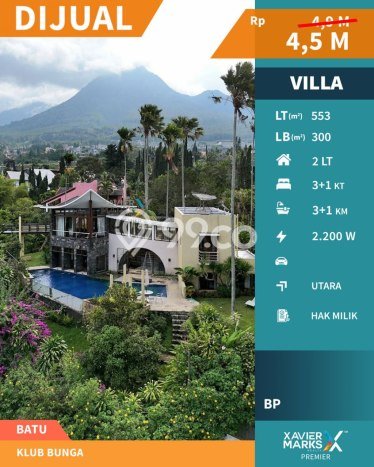 Vila Kawasan Batu, Area 553m2m², Lokasi Potensial untuk bisnis Vila Kawasan Batu, Area 553m2m², Lokasi Potensial untuk bisnis