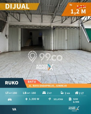 Ruko Bagus Dijual LB 180m2 Lokasi Strategis Malang Area Cocok untuk Berbisnis Ruko Bagus Dijual LB 180m2 Lokasi Strategis Malang Area Cocok untuk Berbisnis