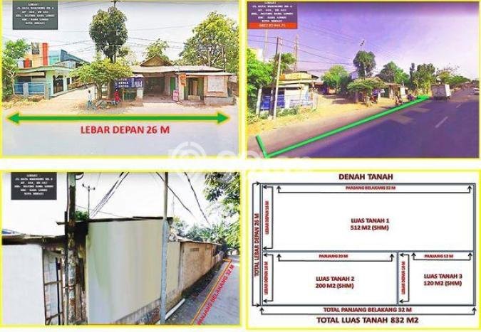 Dijual Tanah di Bekasi, Luas 832m2 SHM Dijual Tanah di Bekasi, Luas 832m2 SHM