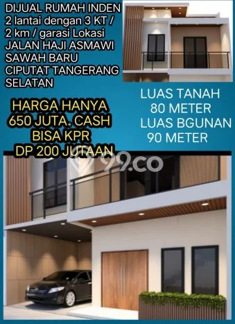 Hunian Murah Dijual Area Pondok Aren, Tangerang Selatan Harga Rp 295 Juta Hunian Murah Dijual Area Pondok Aren, Tangerang Selatan Harga Rp 295 Juta