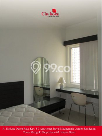 Apartemen Disewakan 2 Kamar Hemat Siap Huni di Jakarta Barat, Luas 42m2 Apartemen Disewakan 2 Kamar Hemat Siap Huni di Jakarta Barat, Luas 42m2
