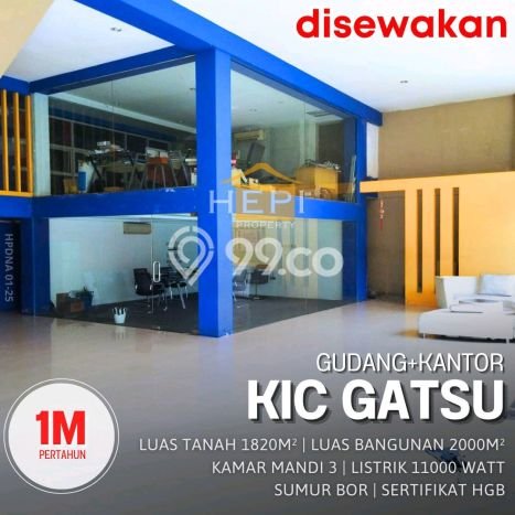 Gudang Disewa di Ngaliyan, Semarang, LT 1820m2 / LB 2000m2 Gudang Disewa di Ngaliyan, Semarang, LT 1820m2 / LB 2000m2
