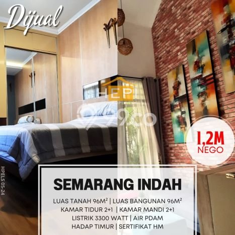 Rumah Luas Asri 2 KT Siap Pakai di Tawangmas Semarang Rumah Luas Asri 2 KT Siap Pakai di Tawangmas Semarang