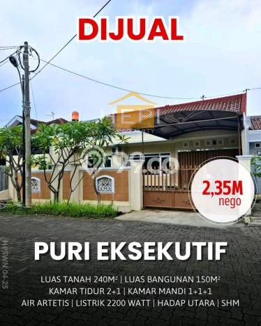 Rumah Minimalis 2 KT di Puri Anjasmoro Semarang Unfurnished Rumah Minimalis 2 KT di Puri Anjasmoro Semarang Unfurnished