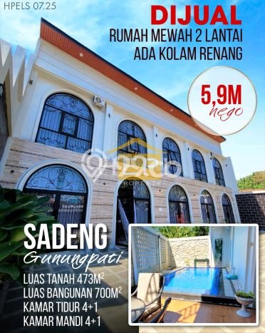 Rumah Eksklusif Siap Huni LT 473m2 di Gunung Pati, Semarang Rumah Eksklusif Siap Huni LT 473m2 di Gunung Pati, Semarang