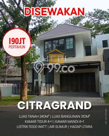 Sewa Rumah Harga Terjangkau di CitraGrand Semarang Punya 4 Kamar Tidur Sewa Rumah Harga Terjangkau di CitraGrand Semarang Punya 4 Kamar Tidur