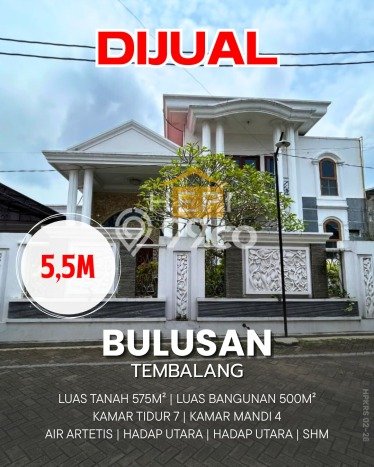 Siap Huni Hunian Elit 7 Kamar di Tembalang Dekat ke Mana Pun Siap Huni Hunian Elit 7 Kamar di Tembalang Dekat ke Mana Pun
