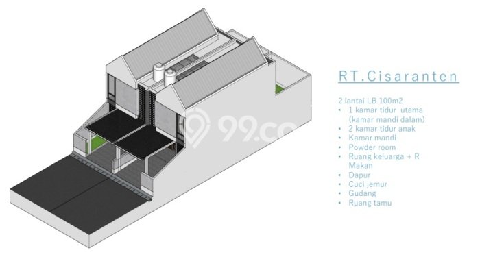Hunian Nyaman Arcamanik, Area Tenang - LT 100m² Hunian Nyaman Arcamanik, Area Tenang - LT 100m²