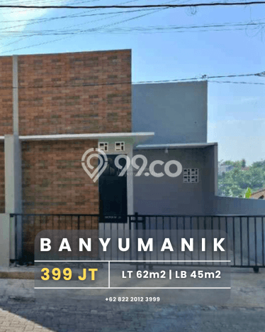 Rumah Minimalis Favorit Siap Huni Area Banyumanik LT 62m2 Rumah Minimalis Favorit Siap Huni Area Banyumanik LT 62m2