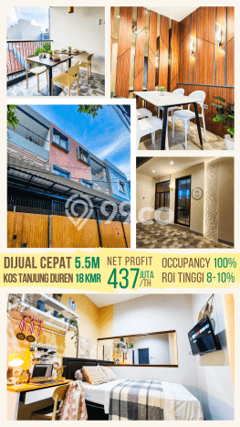 Kost Dijual di Tanjung Duren dengan 18 KT dan Luas 214m2 Kost Dijual di Tanjung Duren dengan 18 KT dan Luas 214m2