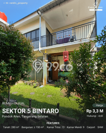 Rumah Luxury Modern Tanpa Renovasi di Sektor 5 - Bintaro Tangerang Selatan Rumah Luxury Modern Tanpa Renovasi di Sektor 5 - Bintaro Tangerang Selatan