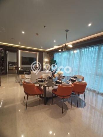 Apartemen di Senopati, 3 KT, Luas 155m² Apartemen di Senopati, 3 KT, Luas 155m²