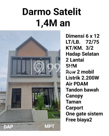 Dijual Cepat Rumah Favorit Siap Huni LB 75m2 di Dukuh Pakis, Surabaya Dijual Cepat Rumah Favorit Siap Huni LB 75m2 di Dukuh Pakis, Surabaya