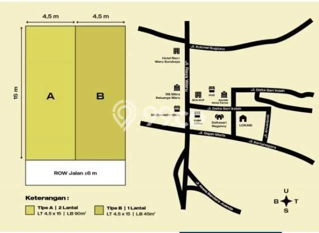 Rumah Modern Minimalis 3 Kamar Siap Huni di Sidoarjo Rumah Modern Minimalis 3 Kamar Siap Huni di Sidoarjo