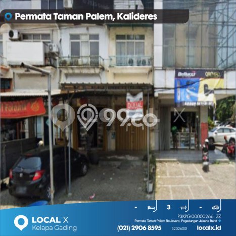 Unit Ruko Dijual di Jakarta Barat LT 48m2 & LB 168m2 Unit Ruko Dijual di Jakarta Barat LT 48m2 & LB 168m2