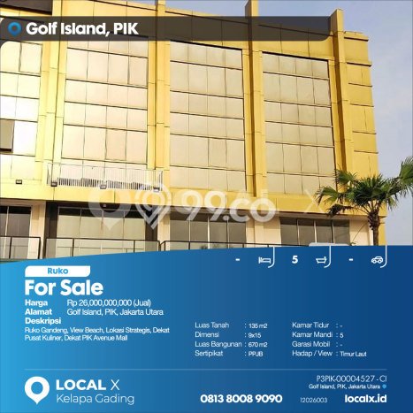 Paling Diincar! Ruko Dijual di Golf Island Harga Kompetitif Paling Diincar! Ruko Dijual di Golf Island Harga Kompetitif