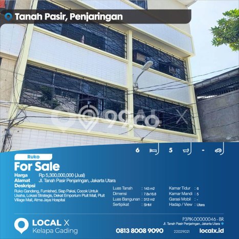 Ruko Dijual Lokasi Stratagis di Penjaringan Jakarta Utara Cocok untuk Bisnis Ruko Dijual Lokasi Stratagis di Penjaringan Jakarta Utara Cocok untuk Bisnis