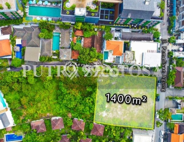Dijual Tanah Lokasi canggu, Badung Seluas 1400m2 Dijual Tanah Lokasi canggu, Badung Seluas 1400m2
