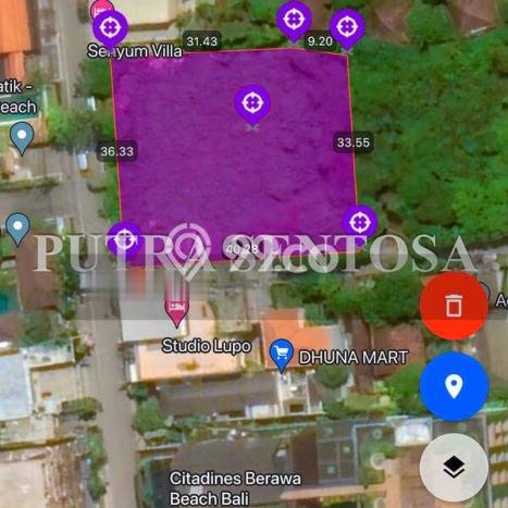 Kavling Tanah untuk Dijual di Canggu, Badung, Luas 1400m2 Kavling Tanah untuk Dijual di Canggu, Badung, Luas 1400m2