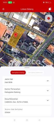Dijual Tanah Lokasi canggu, Badung Seluas 500m2 Dijual Tanah Lokasi canggu, Badung Seluas 500m2