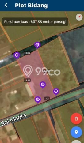 Tanah Kavling Dijual di Cemagi, Badung dengan Luas Tanah 835m2 Tanah Kavling Dijual di Cemagi, Badung dengan Luas Tanah 835m2