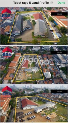 Lahan Strategis di Tebet Dijual dengan Luas 9926m2 Lahan Strategis di Tebet Dijual dengan Luas 9926m2