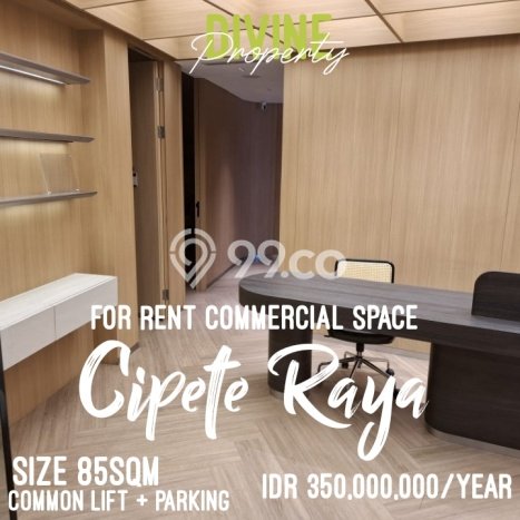 Disewakan Kantor di Kawasan Ramai Cipete Luas 82m2 Disewakan Kantor di Kawasan Ramai Cipete Luas 82m2