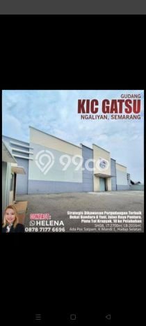 Gudang disewakan lokasi strategis Semarang Barat Semarang 2016m2 Gudang disewakan lokasi strategis Semarang Barat Semarang 2016m2