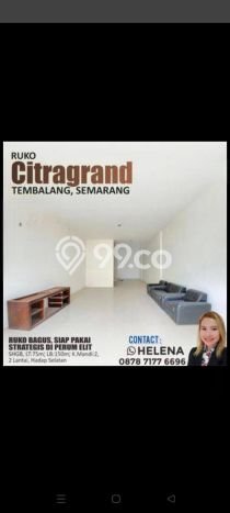 LOKASI STRATEGIS! Ruko di Sambiroto, Luas 150m2m², Area Komersial LOKASI STRATEGIS! Ruko di Sambiroto, Luas 150m2m², Area Komersial