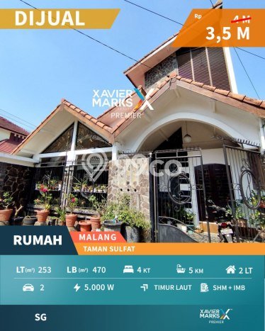 Siap Huni Hunian Elit 4 Kamar di Blimbing Dekat ke Mana Pun Siap Huni Hunian Elit 4 Kamar di Blimbing Dekat ke Mana Pun