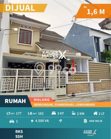 Dijual Rumah Minimalis Bagus Punya 3 KT di Lowokwaru Malang SHM Dijual Rumah Minimalis Bagus Punya 3 KT di Lowokwaru Malang SHM
