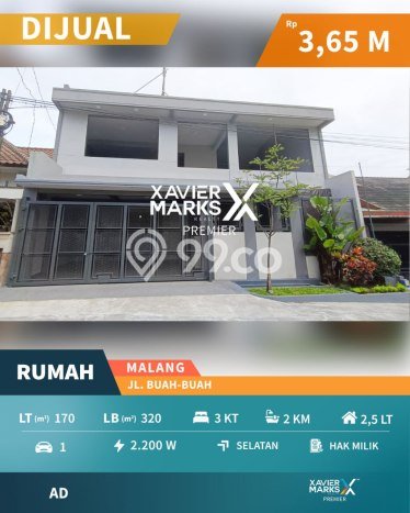 Hot Offer Hunian Mewah Ideal dan Luas di Klojen, Malang Hot Offer Hunian Mewah Ideal dan Luas di Klojen, Malang