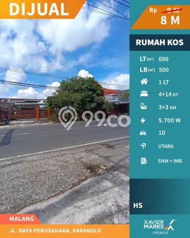 Hunian Mewah Siap Huni LT 690m2 di Karangploso, Malang Hunian Mewah Siap Huni LT 690m2 di Karangploso, Malang