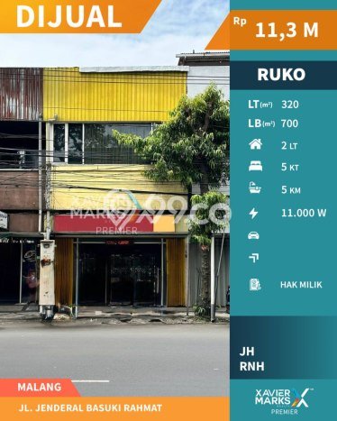 Untuk Dijual Ruko di Klojen, Malang Harga Penawaran Spesial Untuk Dijual Ruko di Klojen, Malang Harga Penawaran Spesial