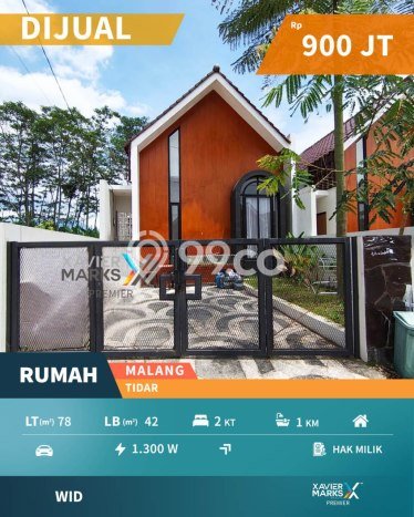 Rumah Minimalis 2 KT di Tidar Malang Unfurnished Rumah Minimalis 2 KT di Tidar Malang Unfurnished