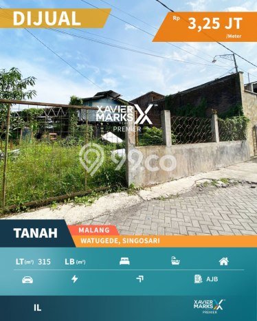 Lahan Investasi Lokasi Singosari Malang AJB Lahan Investasi Lokasi Singosari Malang AJB