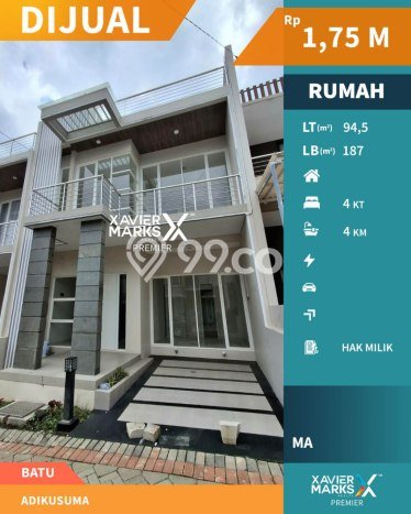 Jual Rumah Minimalis Bagus Punya 4 KT di Batu Batu SHM Jual Rumah Minimalis Bagus Punya 4 KT di Batu Batu SHM