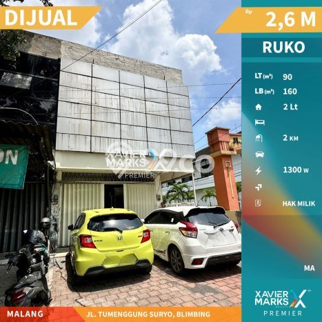 Lokasi Strategis! Dijual Ruko Bisnis di Blimbing, Malang Kondisi Bagus Lokasi Strategis! Dijual Ruko Bisnis di Blimbing, Malang Kondisi Bagus