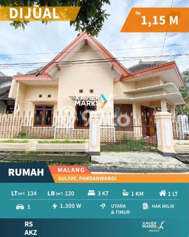 Rumah Modern Minimalis 3 Kamar Siap Huni di Blimbing Rumah Modern Minimalis 3 Kamar Siap Huni di Blimbing
