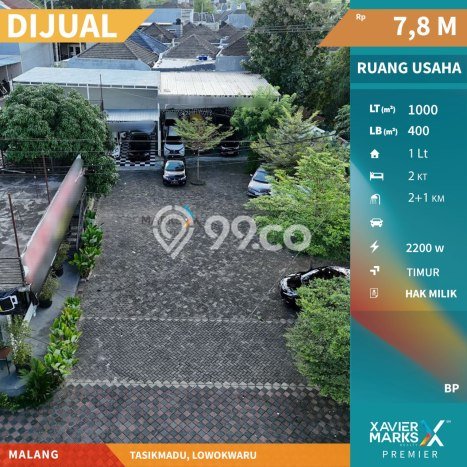 Komersial Favorit Dijual di Lowokwaru Malang Area Pusat Bisnis Komersial Favorit Dijual di Lowokwaru Malang Area Pusat Bisnis