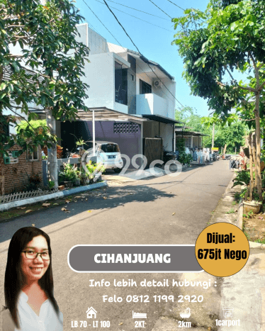 Jual Rumah Modern 2 KT di Cihanjuang, Bandung Jual Rumah Modern 2 KT di Cihanjuang, Bandung