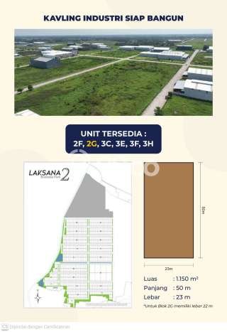 Lahan untuk Dijual Lokasi Tangerang, Tangerang Luas 1150m2 SHM Lahan untuk Dijual Lokasi Tangerang, Tangerang Luas 1150m2 SHM