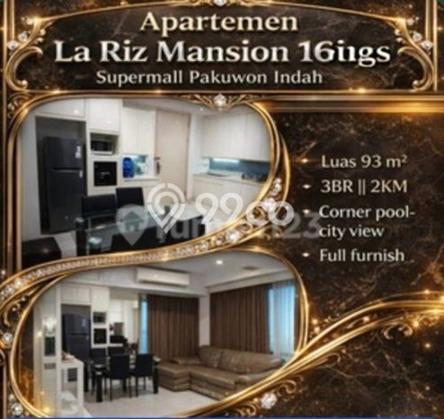 Dijual Apartemen Prestisius di Pakuwon Indah 3 Kamar & 2 Kamar Mandi Dijual Apartemen Prestisius di Pakuwon Indah 3 Kamar & 2 Kamar Mandi