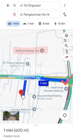Lahan Kosong Dijual di Malang dengan Area 402m2 Lahan Kosong Dijual di Malang dengan Area 402m2