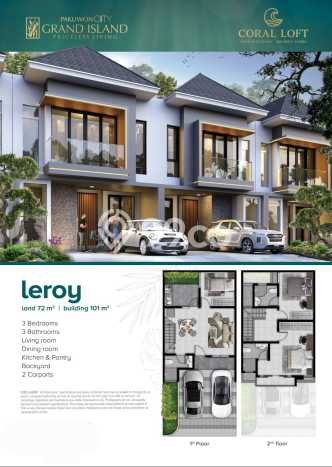 Jual Rumah Mewah Elegan Dengan View Eksklusif di Pakuwon City, Surabaya Jual Rumah Mewah Elegan Dengan View Eksklusif di Pakuwon City, Surabaya