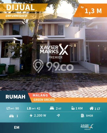 Jual Rumah Modern 2 KT di Soekarno Hatta, Malang Jual Rumah Modern 2 KT di Soekarno Hatta, Malang
